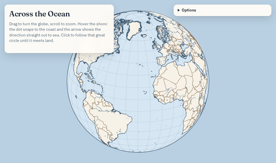 Across the Ocean: click to read about it
